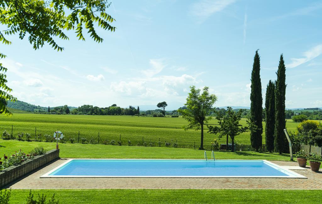 Villa San Fabiano With Heated Pool Монтерони-д'Арбия Экстерьер фото